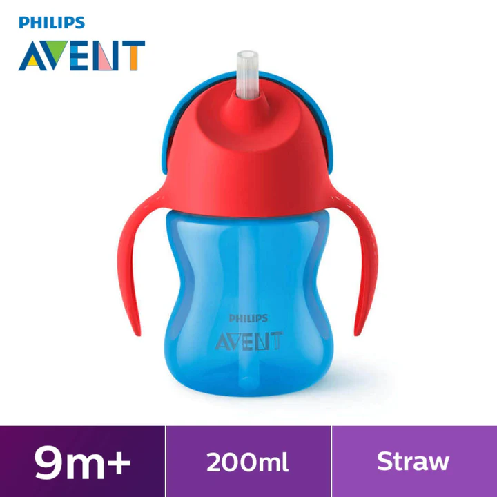 Philips Avent Plastic My Bendy Straw Cup 200Ml/ 7Oz (9M+)