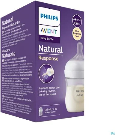 Philips Avent (0M+) Natural 125ml  | SCY900/01 - ( 125 Ml / 4 Oz)