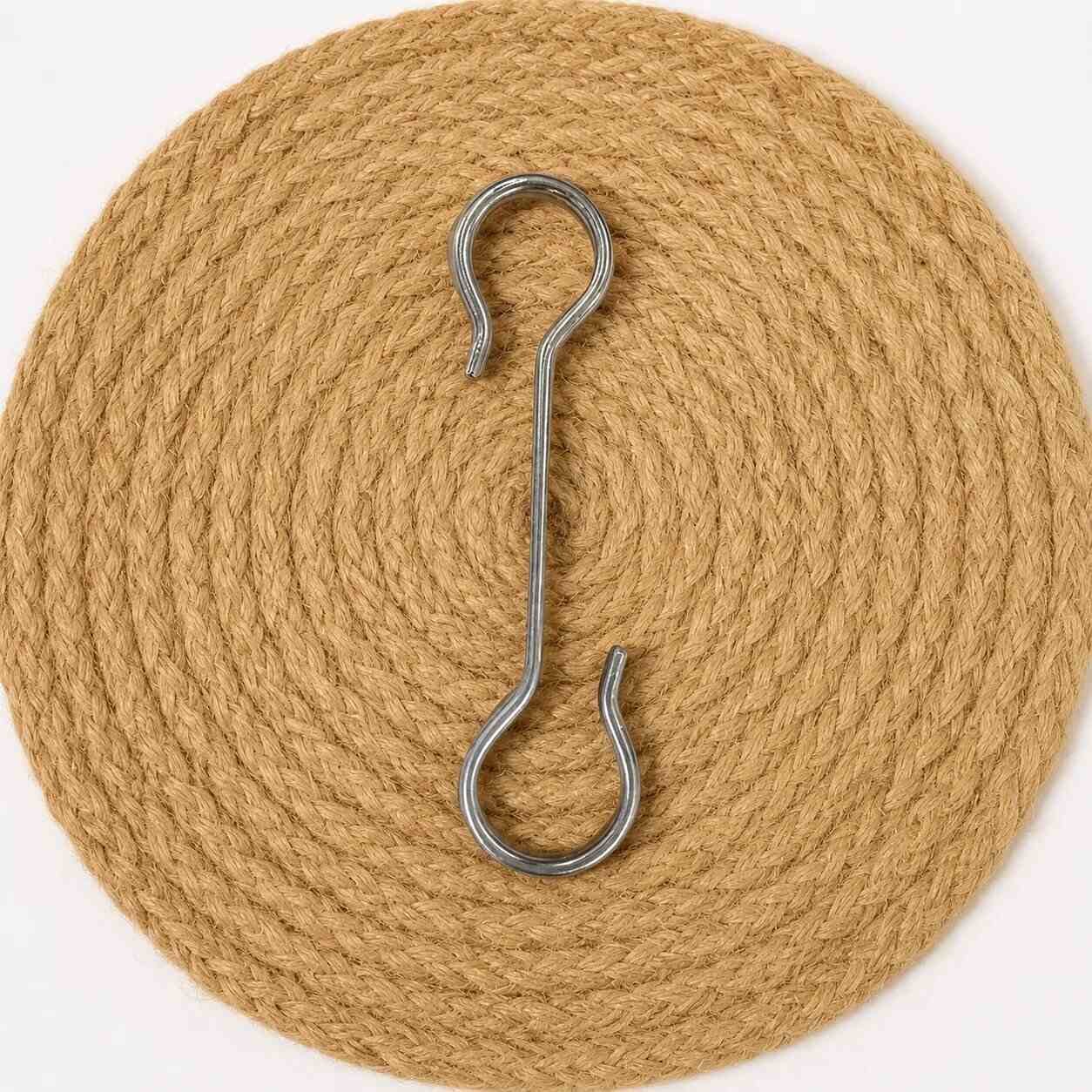 Stainless steel "S" hook - 1.5 Feet for cradle cloth code:NBE