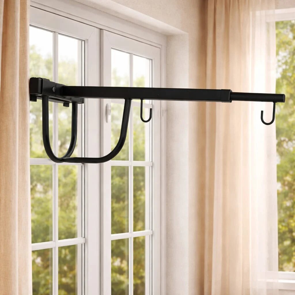 Adjustable Window Cradle Hook – 3 Adjustable Holes with Single Hanging Hook code:NBE