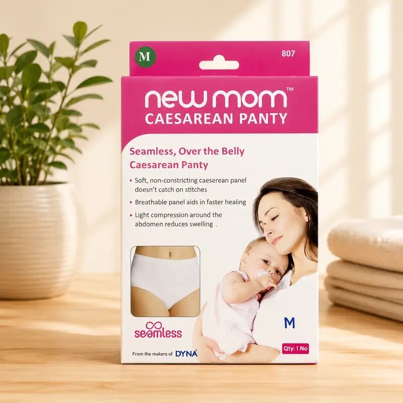 Newmom Caesarean Panty Seamless Over Belly Maternity Panty – Medium