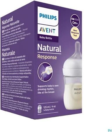 Philips Avent (0M+) Natural 125ml  | SCY900/01 - ( 125 Ml / 4 Oz)