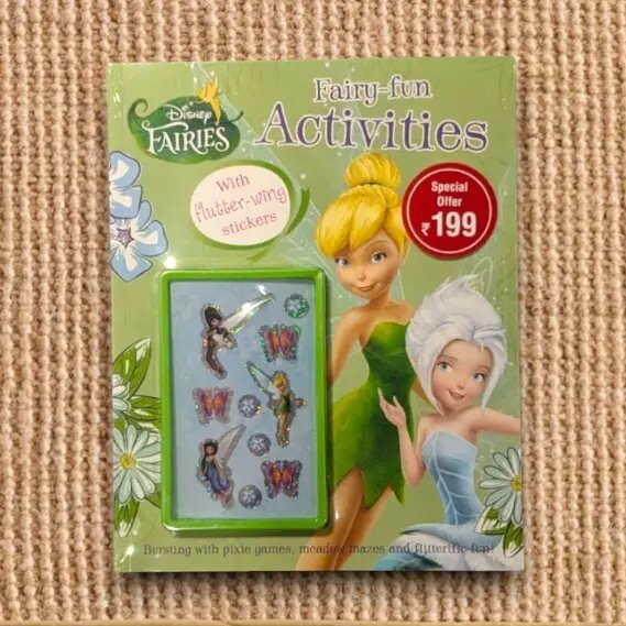 Disney Fairies Activity Book with Flutter Stickers