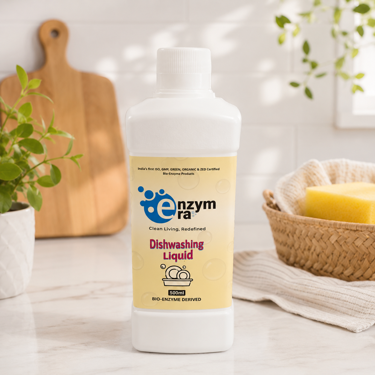 Eco-Friendly Bio Enzyme Vessel Cleaner Liquid | Natural Dish Wash