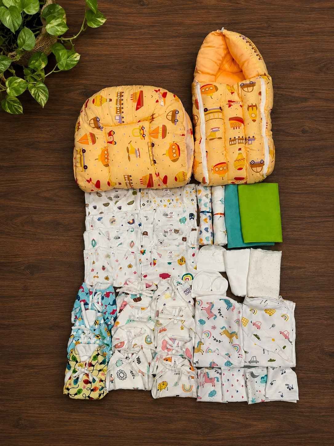 40 pcs muslin newbron hospital kit/magizhchi kit /baby essential set mkit code:nbe,combo