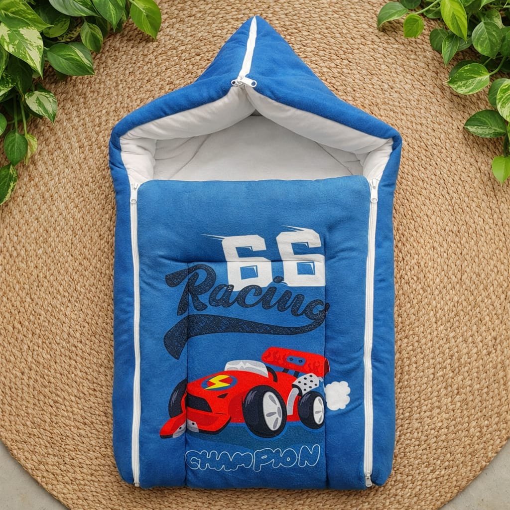 premium carry bed and wrapper - Racing Car code:nbe,knit