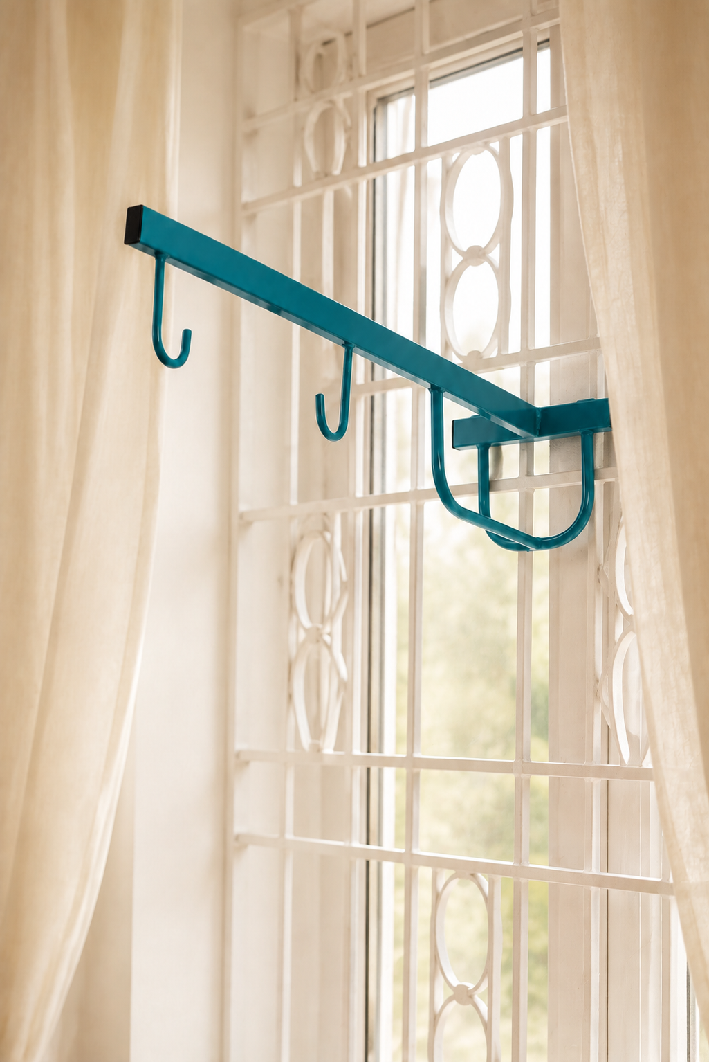 Window Cradle Hanger with  Double Hook/ Jhula / Jhoola /Heavy Duty Window Cradle Hanger – 25 kg Capacity
