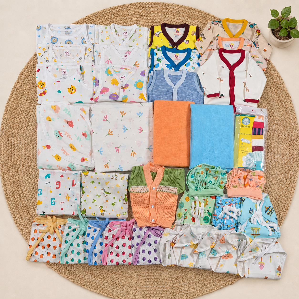 48Pcs Magizhchi Hospital Kit/Magizhchi Kit /Baby Essential Set Mkit code:nbe,combo