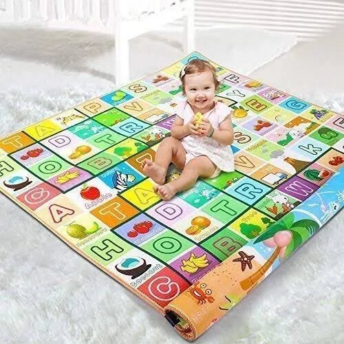 Double Sided Waterproof Baby Play Mat | Kids Learning Mat